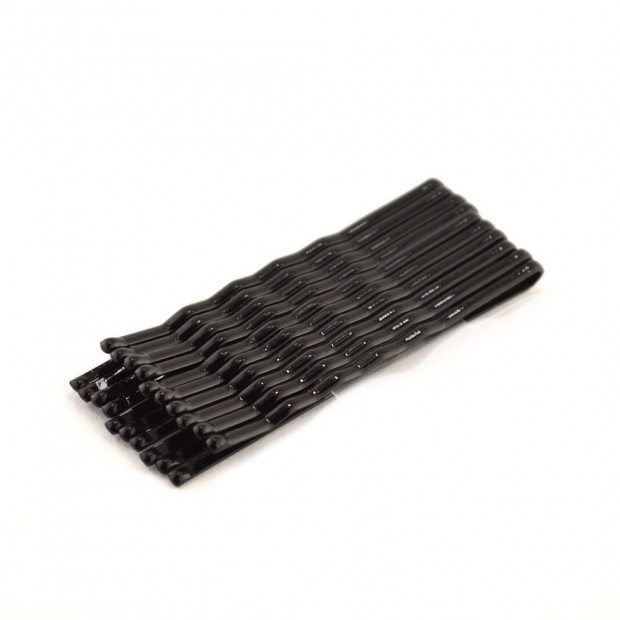 Klasszikus hullámcsat, barna