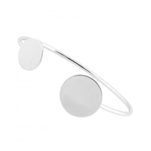 Softis karkötő, ezüst