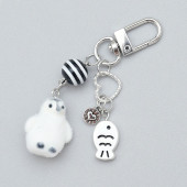 Pingvin kulcstartó-táskadísz.