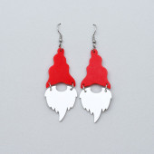 Télapó fülbevaló, kicsi.