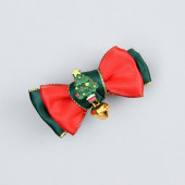 Csilingelős hajcsat, karácsonyfával.