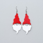 Télapó fülbevaló, kicsi.