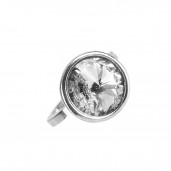 Swarovski óriás kristály gyűrű, 18 mm