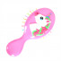 Happy unicorn gyerek hajkefe, pink